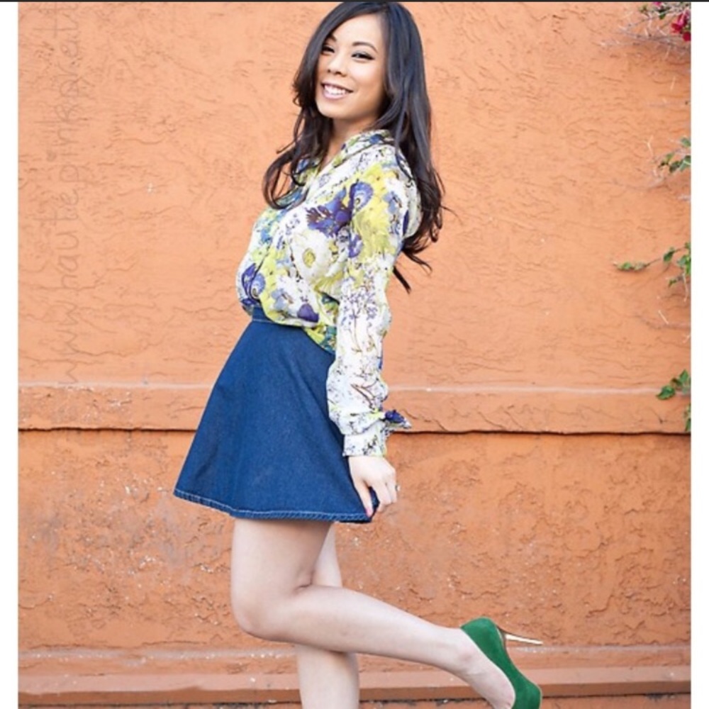 🌵Zara Printed Tunic Blouse